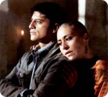 مشهد من فيلم الخبز الحافي لرشيد بن حاج