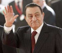 الرئيس المصري حسني مبارك