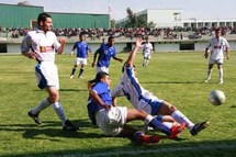 هتافات مؤيدة لمنتخب الولايات المتحدة في غزة حيث تجري محاكاة بطولة كأس العالم