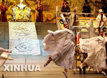 اوبرا "توراندوت" الصينية المقتبسة من "ألف ليلة وليلة" تحقق نجاحا خلال عرضها الأول فى سوريا