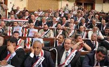 لقطات لجلسة مناقشة قانون الطوارئ في مجلس النواب المصري