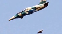 سقوط طائرة حربية سورية بالقلمون الشرقي شمال دمشق