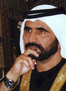 الشيخ محمد بن راشد راعي المنتدى