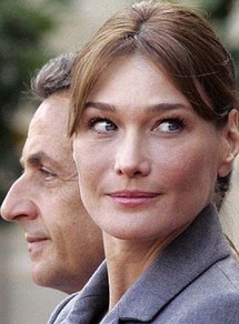 سيدة فرنسا الاولى كارلا ساركوزي