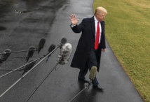 ظروف الطقس السيئة تربك جدول أعمال ترامب ظروف الطقس السيئة تربك جدول أعمال ترامب