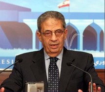الامين العام للجامعة العربية عمرو موسى الامين العام للجامعة العربية عمرو موسى