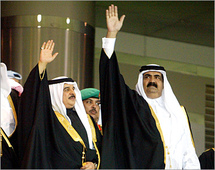 امير قطر وملك البحرين - ارشيف امير قطر وملك البحرين - ارشيف