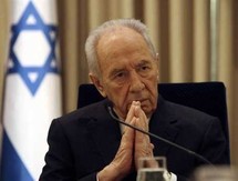 الرئيس الاسرائيلي شيمون بيريز