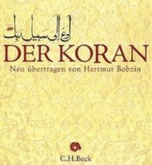 غلاف القرآن مترجما للألمانية للبروفسور هارتموت بوبتسين