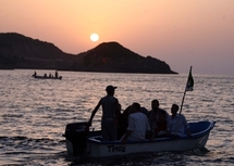 مصطافون جزائريون