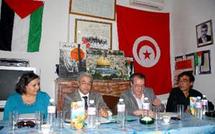 المتحدثون في ندوة النقابة التونسية للصحفيين