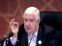 وزير خارجية سوريا وليد المعلم