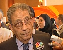 الامين العام للجامعة العربية عمرو موسى الامين العام للجامعة العربية عمرو موسى