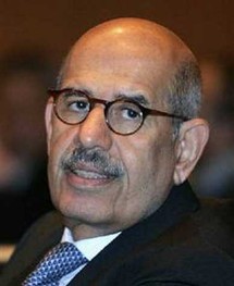 المرشح المحتمل للرئاسة المصرية محمد البرادعي