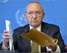 القاضي الدولي الجنوب افريقي ريتشارد غولدستون