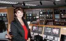 اوكتافيا نصر في استديوهات سي ان ان