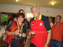 الألمان في تونس قبل ان يسرق الفريق الاسباني ابتساماتهم