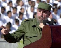 الزعيم الكوبي فيدل كاسترو