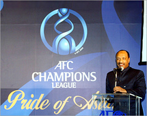 رئيس الاتحاد الاسيوي لكرة القدم القطري محمد بن همام