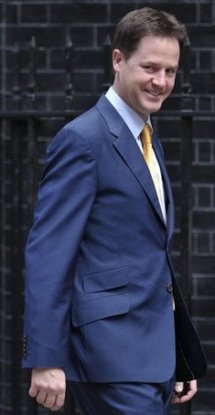 نيك كليغ نائب رئيس الوزراء البريطاني