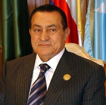 الرئيس المصري حسني مبارك