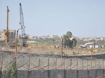 الجدار الفولاذي على الحدود بين مصر وقطاع غزة