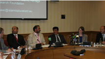 بعض المشاركين في ملتقى لندن عن الحريات والحقوق في  السعودية