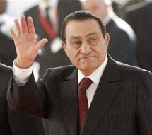 الرئيس المصري حسني مبارك