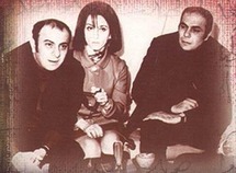 فيروز تتوسط منصور وعاصي الرحباني