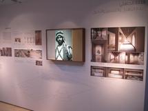 أحد أجنحة المعروضات الاماراتية في اصيلة