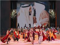 مشهد من مسرحية زايد الحلم