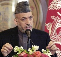كرزاي ينتقد نشر موقع الكتروني اسماء مخبرين افغان