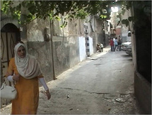 رشا فاضل " مجنونة الشاعر- الا نسان "تذرف دموع الحنين عند قبر نزار قباني في دمشق 