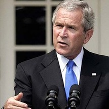 الرئيس الاميركي السابق جورج بوش
