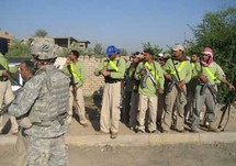 أفراد من قوات الصحوة العراقية أفراد من قوات الصحوة العراقية