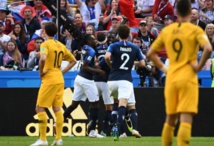 فوز صعب للمنتخب الفرنسي على استراليا في بداية مشواره بالمونديال