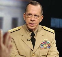 الأميرال مايك مولن رئيس هيئة الأركان العسكرية الأمريكية المشتركة الأميرال مايك مولن رئيس هيئة الأركان العسكرية الأمريكية المشتركة