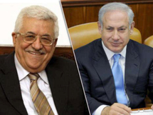 رئيس الوزراء الاسرائيلي بنيامين نتانياهو والرئيس الفلسطيني محمود عباس رئيس الوزراء الاسرائيلي بنيامين نتانياهو والرئيس الفلسطيني محمود عباس