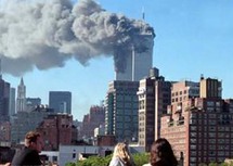 حادثة تدمير برجي التجارة بنيويورك في الحادي عشر من سبتمبر حادثة تدمير برجي التجارة بنيويورك في الحادي عشر من سبتمبر
