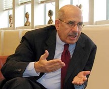 المعارض المصري محمد البرادعي المعارض المصري محمد البرادعي