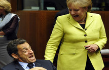 ساركوزي وانجيلا ميركل ساركوزي وانجيلا ميركل