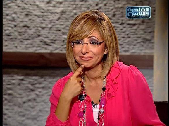المذيعة لميس الحديدي المذيعة لميس الحديدي