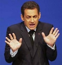 الرئيس الفرنسي نيكولا ساركوزي