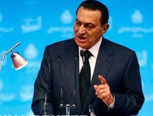 الرئيس المصري حسني مبارك