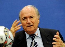 السويسري جوزيف بلاتر رئيس الفيفا