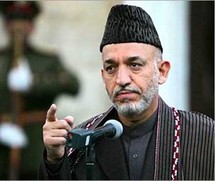 الرئيس الأفغاني حميد كرزاي الرئيس الأفغاني حميد كرزاي