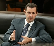 الرئيس السوري بشار الأسد الرئيس السوري بشار الأسد