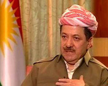 رئيس أقليم كردستان العراق مسعود بارزاني