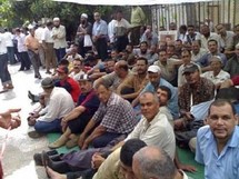 وقفة عمالية احتجاجية على تدني الأجور في مصر