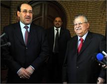 الرئيس العراقي ورئيس الوزراء المكلف